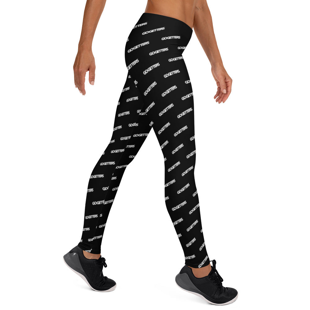 Logo Leggings Black,Print